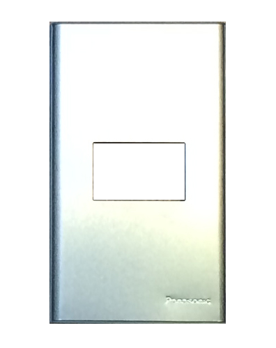 Mặt kim loại nhôm 1 thiết bị Panasonic WEG6501-1